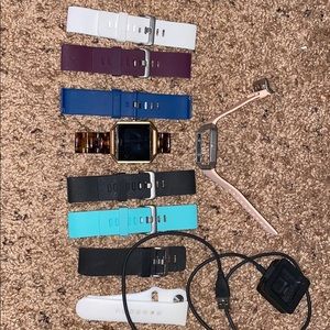 Fit Bit Blaze watch and bands